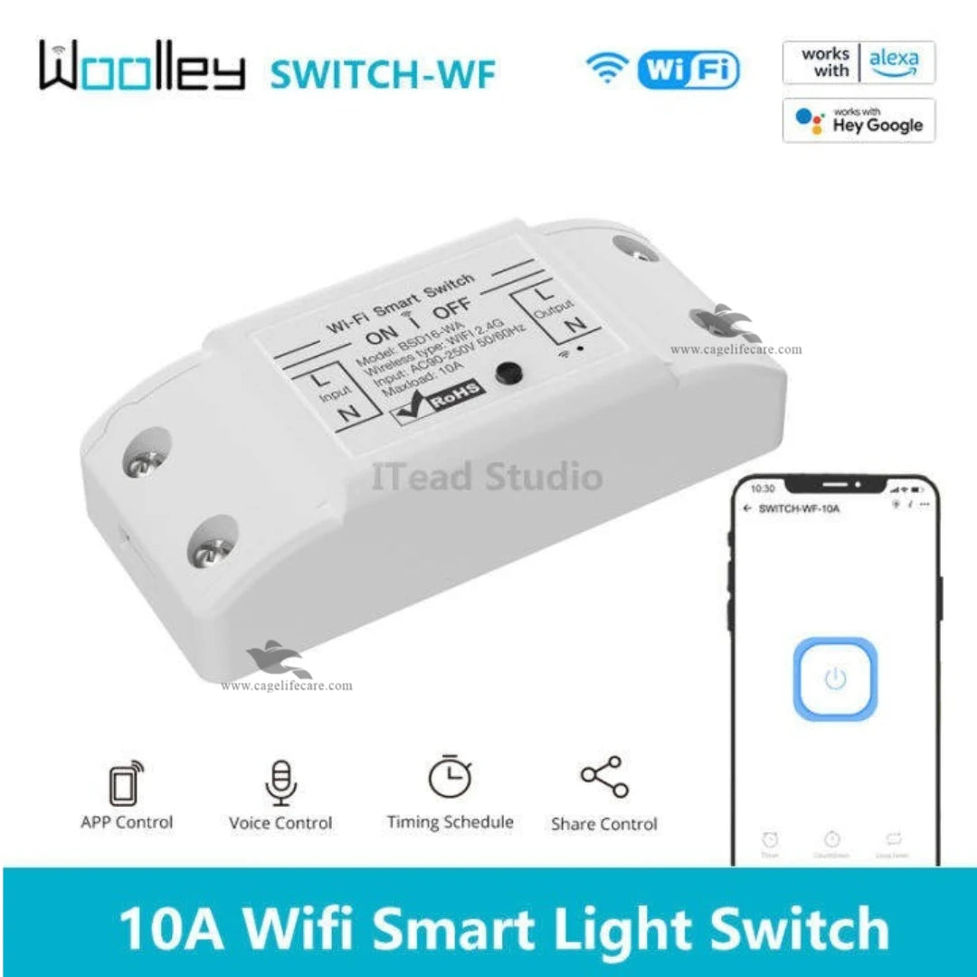 Smart Life WiFi DIY Smart Switch 10A – 2CH Pro R2