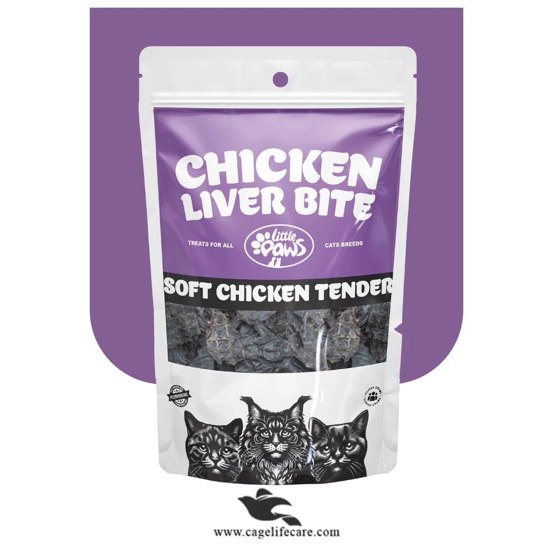 Soft Chicken Liver Bites Jerky Cat Treat – 70g