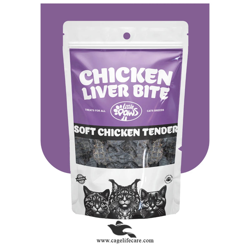 Soft Chicken Liver Bites Jerky Cat Treat – 70g