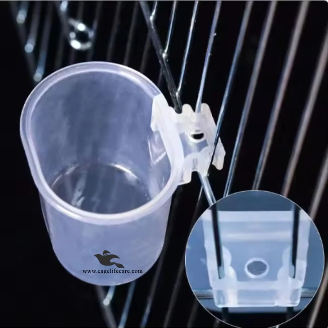 Soft Food and Grit Pot For Small Birds