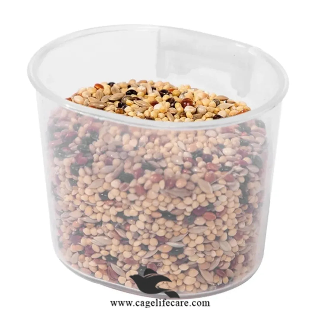 Soft Food and Grit Pot For Small Birds