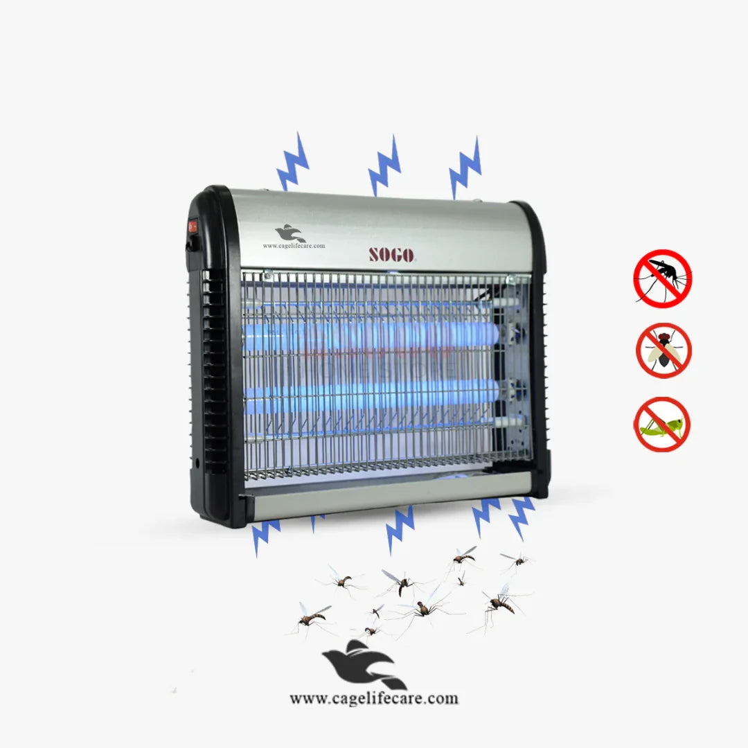 Hanging pest killer for restaurants and hotels