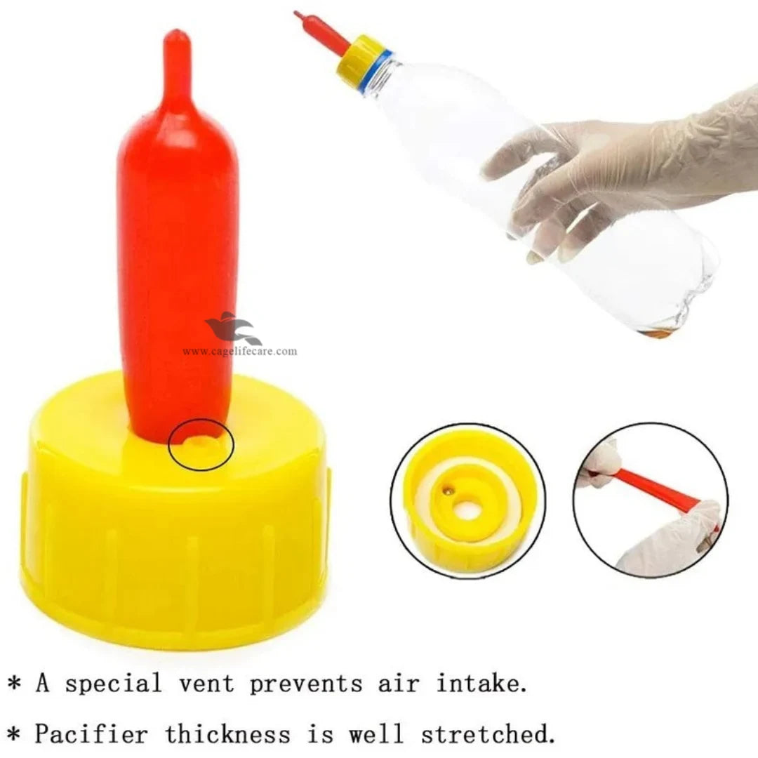 Special Feeding Nipple Drinker – For Lambs, Calves & More Livestock Nipples