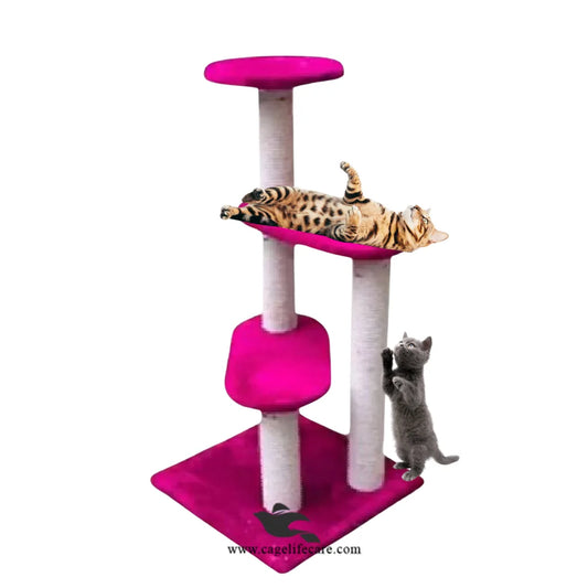 Spiral 3-step cat scratcher 82cm