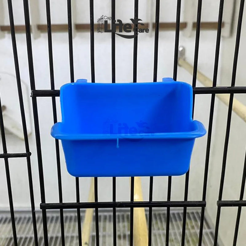 Square Hanging Grit Pots for Small Birds
