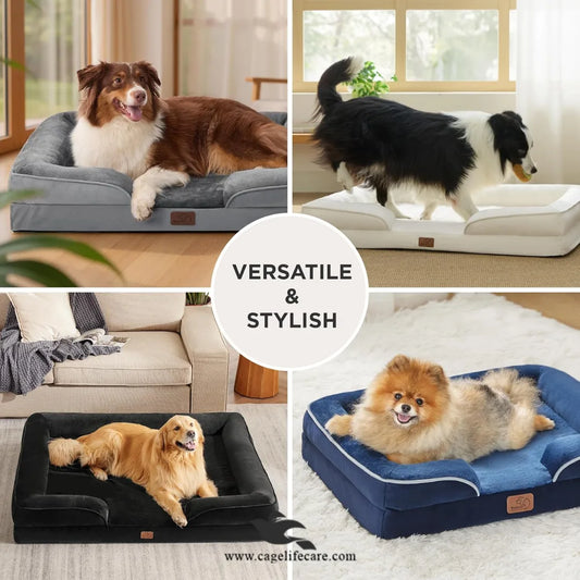 Luxury soft cushion pet bed medium size