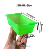 Square Plastic Hanging Pots with Locks for Birds