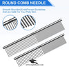 Steel Comb for Cats & Dogs – High-Quality Stainless Steel Pet Grooming Comb