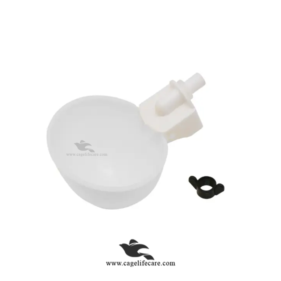 Straight Nozzle Water Auto Cup for Birds & Poultry, Pigeons & Ground Birds