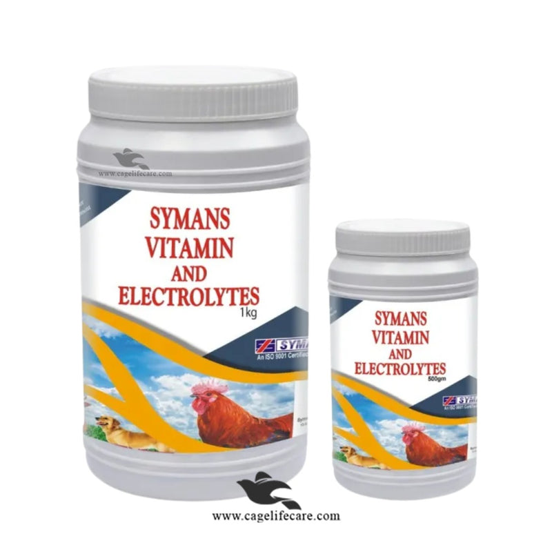 Symans Vitamin & Electrolytes – For Health & Productivity in Animals