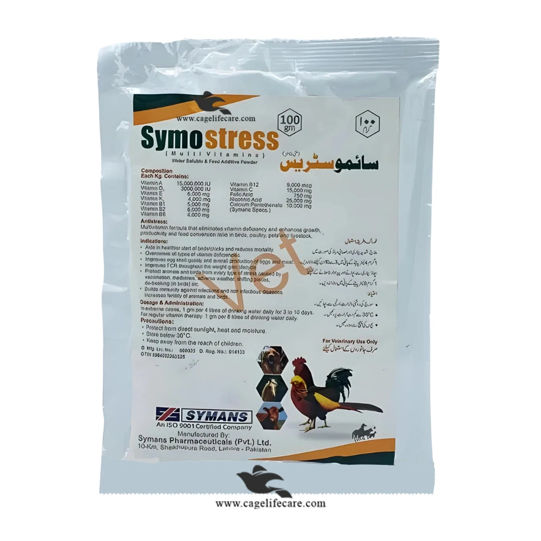 Symostress – Health & Disease Prevention Supplement for Poultry & Livestock