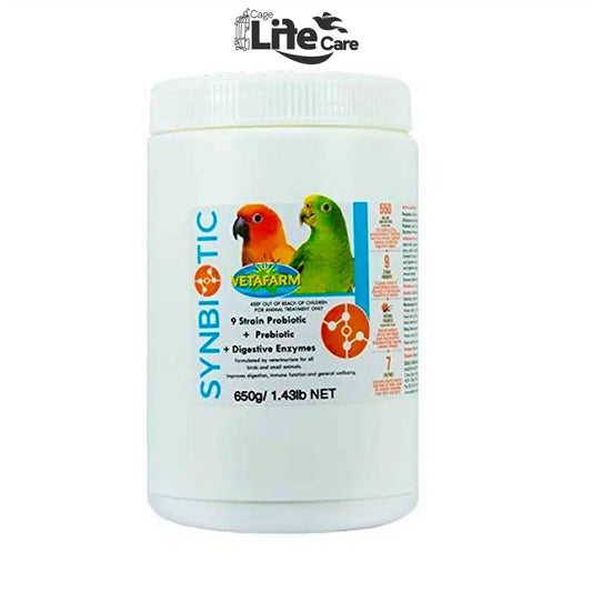 Synbiotic Avian (9-Strain Probiotic + Prebiotic + Digestive Enzymes)