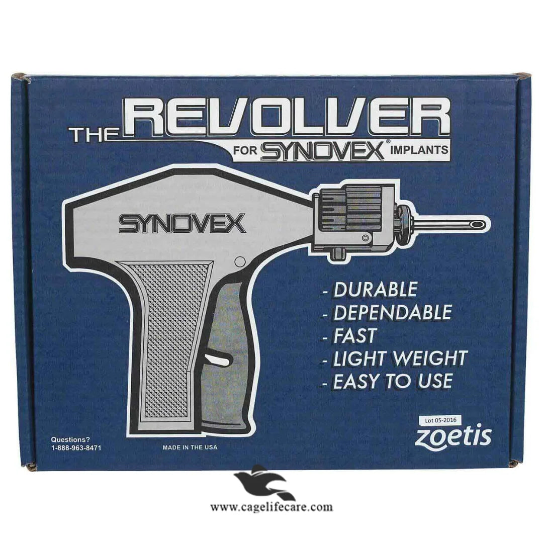 Synovex gun cattle hormone implant injector

