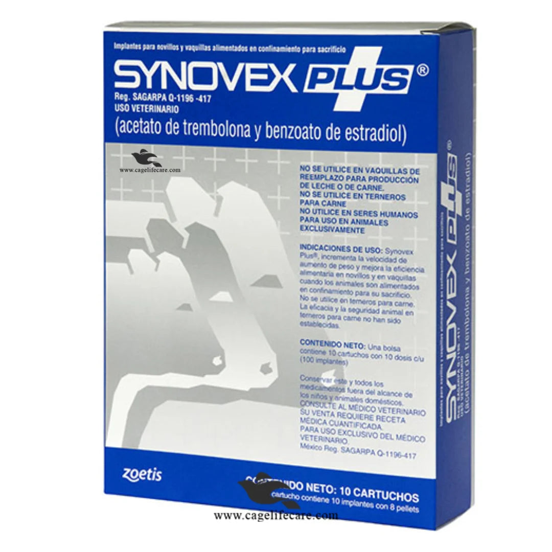 Synovex Plus implant for cattle
