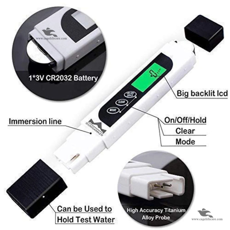 TDS Meter Water Tester – Check Water Purity