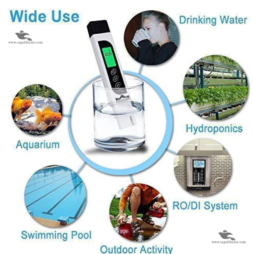 TDS Meter Water Tester – Check Water Purity