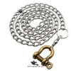 Tamed Bird Chain – Flying Birds Steel Chain Set with Brass Leg Lock | Export Quality