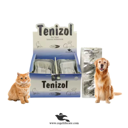 Tenizol Pet Dewormer (Imported) – Broad-Spectrum Oral Tablets for Cats & Dogs