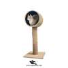 Tower Seat Cat Scratcher Large – 80cm with Round House on Top