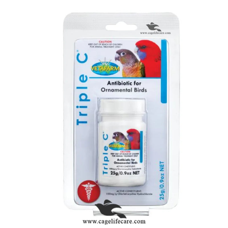 Triple C – Antibiotic for Ornamental Birds