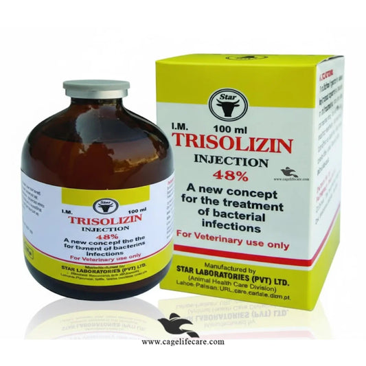 Trisolizin Injection 48% Trimethoprim Sulphadiazine for livestock