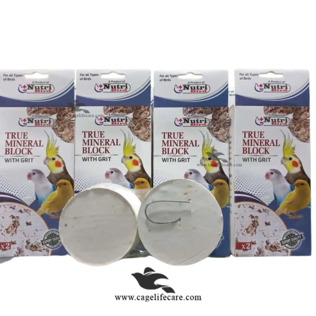 True Mineral Block – Essential Minerals & Grit for All Birds