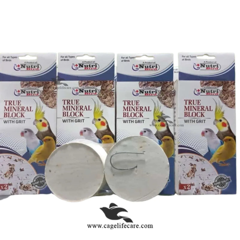 True Mineral Block – Essential Minerals & Grit for All Birds