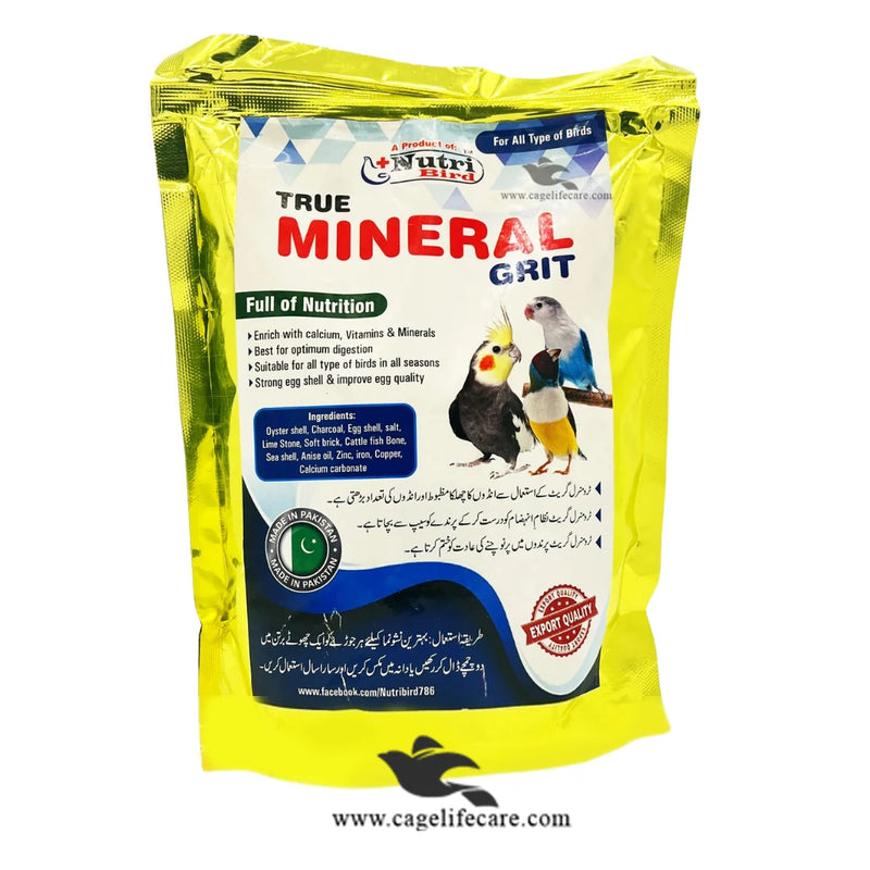 True Mineral Grit – Full of Nutrition for Small Birds