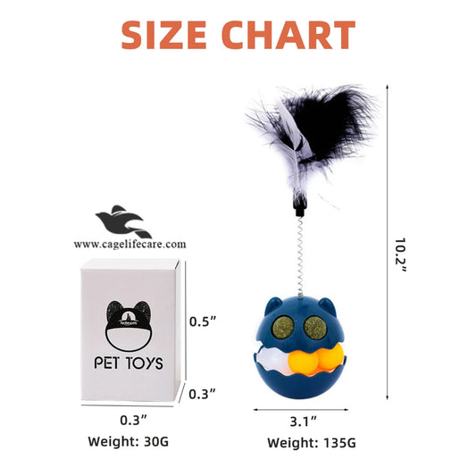 Track Ball Cat Toy for Engaging Play