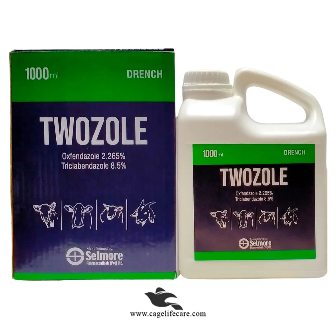 Twozole Drench – Broad Spectrum Dewormer for Cattle, Goat & Sheep