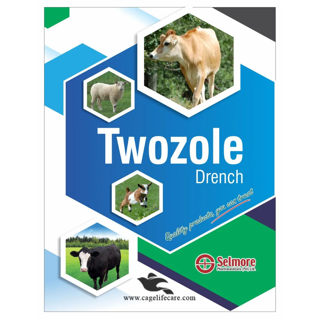 Twozole Drench – Broad-Spectrum Dewormer for Cattle, Goat & Sheep