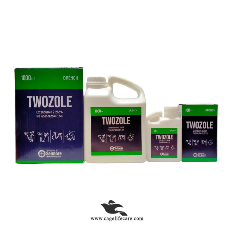 Twozole Drench – Broad Spectrum Dewormer for Cattle, Goat & Sheep