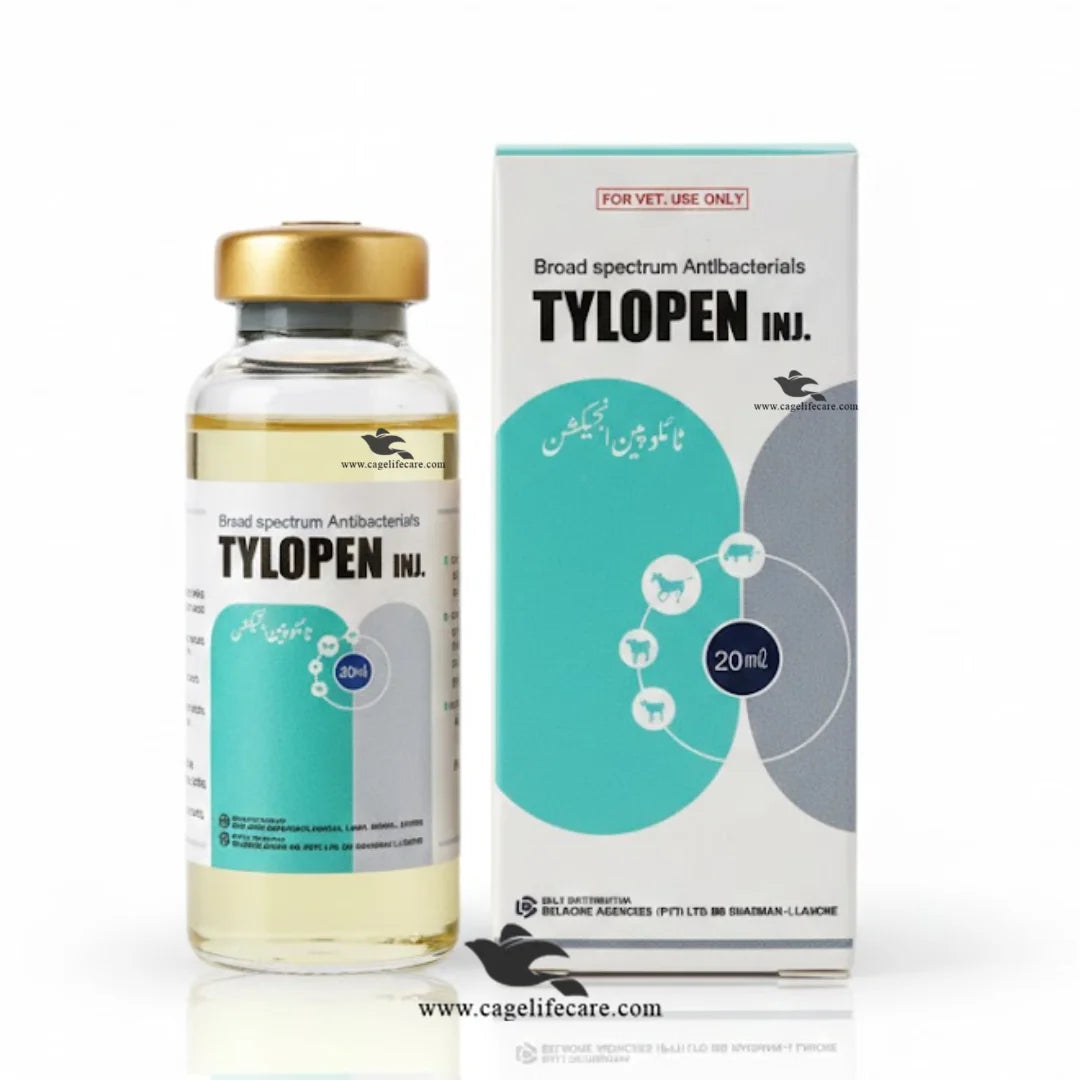 Tylopen Injection broad spectrum antibacterial for birds and livestock