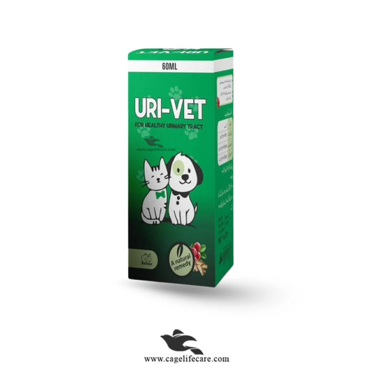 URI-VET Syrup 60ml for Pets – Healthy Urinary Tract Support for Cats & Dogs