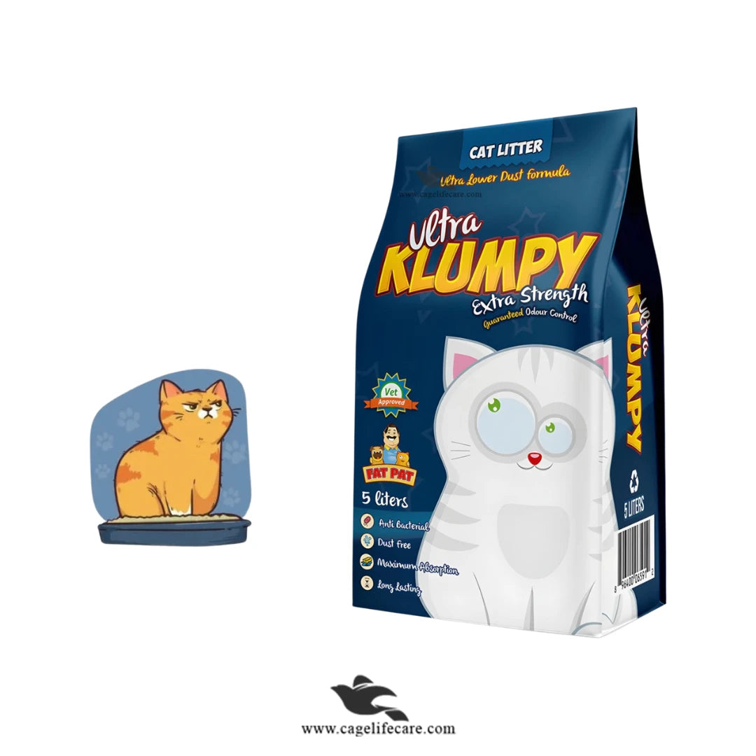 Ultra Klumpy Cat Litter – Premium Scented Clumping, Dust-Free
