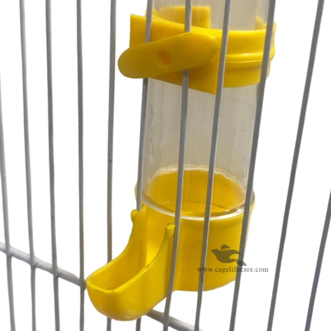 Unbreakable 100ml Water Drinker For Small Birds Inside cage
