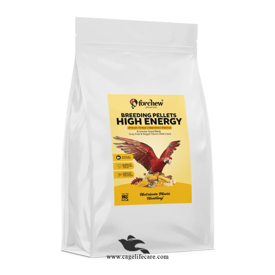 Forchew High Energy Breeding Pellets for Parrots