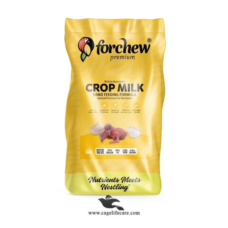 Forchew Crop Milk – Hand Feeding Formula for Newborn Hatchlings