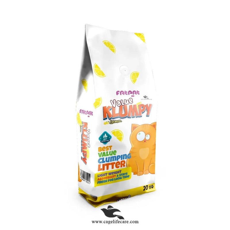 Value Klumpy Lemon – Clumping Cat Litter
