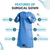 Vet Doctor Disposable Gown — Protective Clothing for Veterinary Use & Livestock Handling
