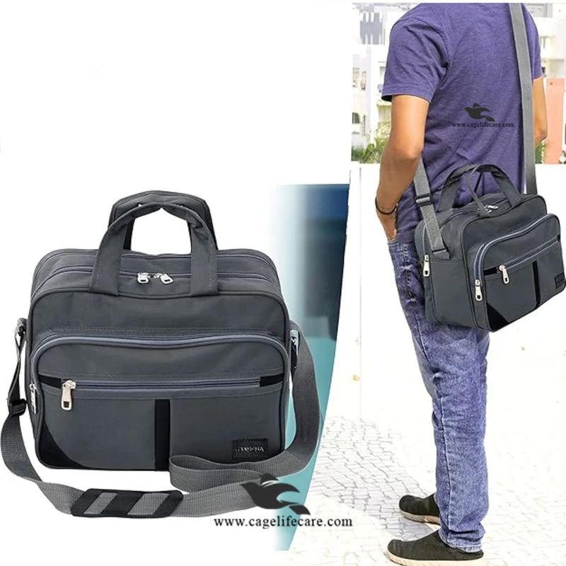 Vet Doctor Medicine Bag – Durable Denim Field Bag