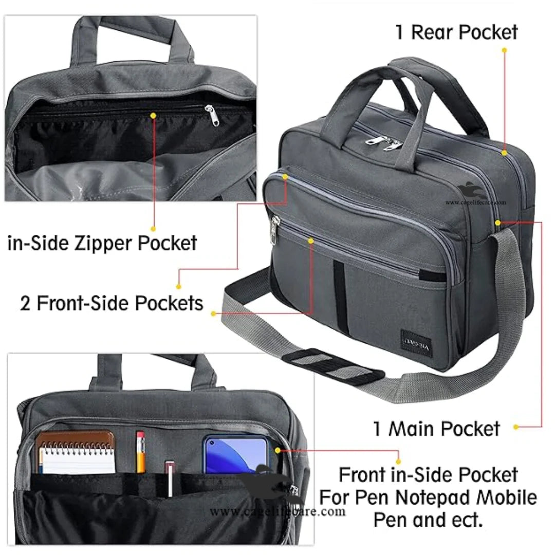 3 portion vet medical bag for livestock
