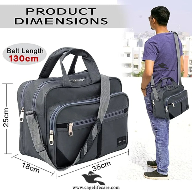 Vet Doctor Medicine Bag – Durable Denim Field Bag