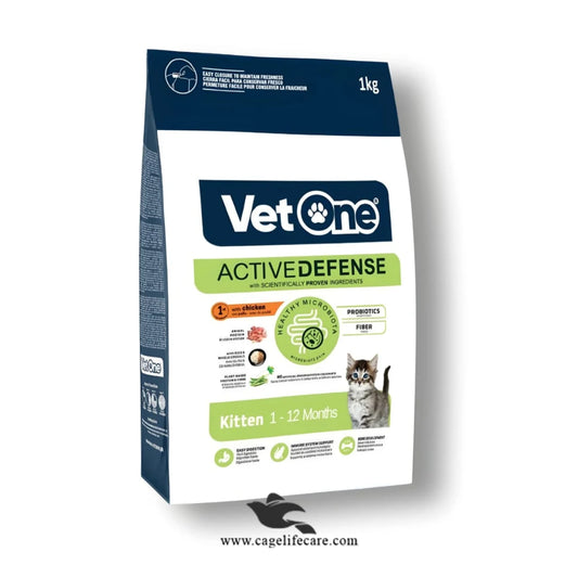 Vet One Kitten Cat Food – High Protein Growth & Immune Support Formula (1kg)