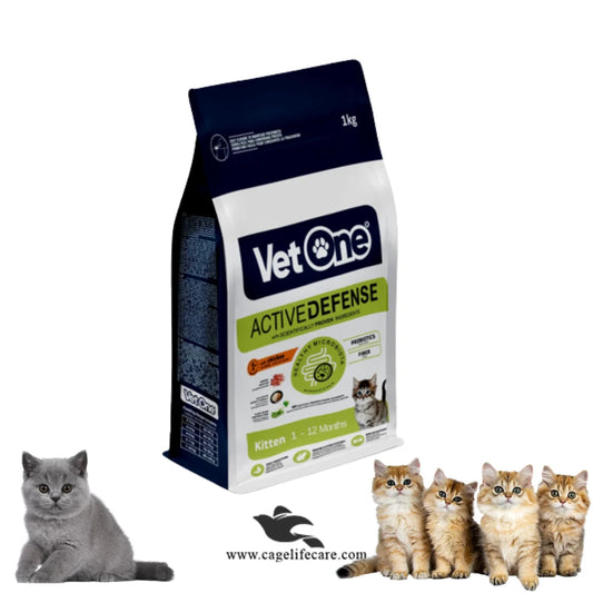 Vet One Kitten Cat Food – High Protein Growth & Immune Support Formula (1kg)