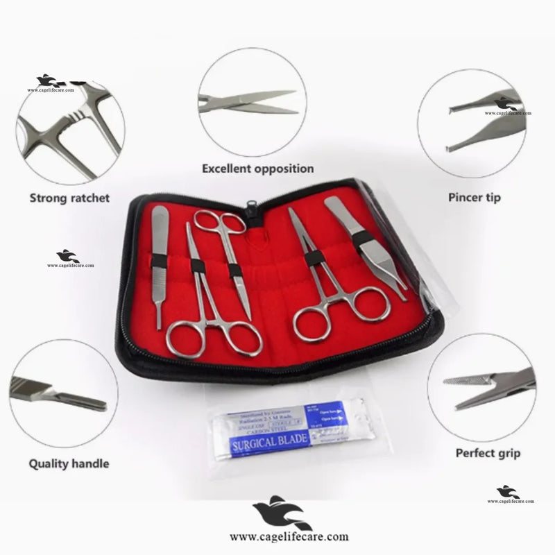 Veterinary Surgical Kit – Complete Stainless Steel Instruments for Livestock & Pets