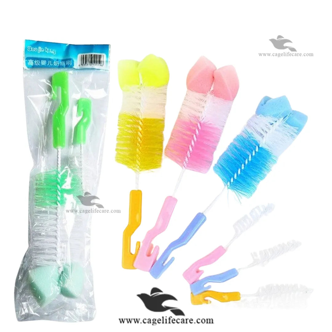 Water Drinker Cleaning Brush Set – Essential Hygiene Tool for Bird Owners