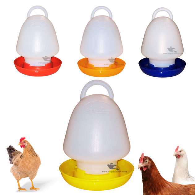 Water Drinker ( Hanging or Ground ) For Poultry & Pigeons – Cage Life Care