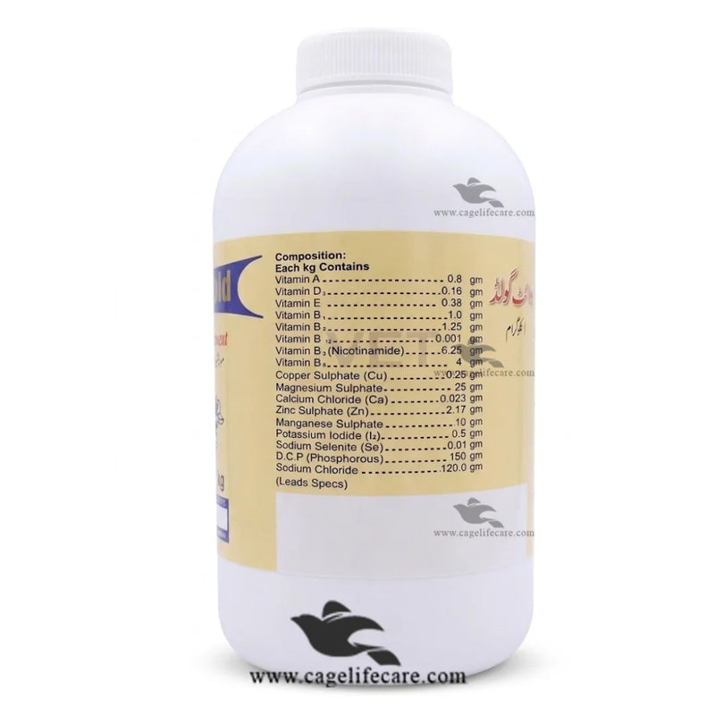 White Gold Livestock Feed Supplement — Mineral and Vitamin Premix for Cattle, Dairy, Buffalo and Goats