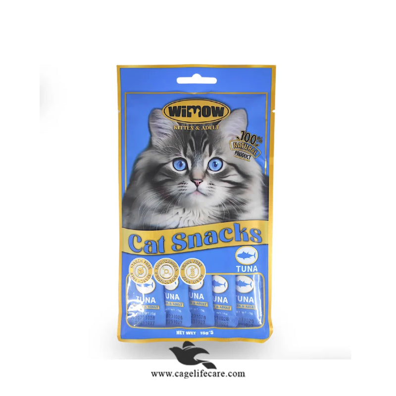 Wimow Creamy Cat Treat – Chicken, Tuna & Salmon (75g)